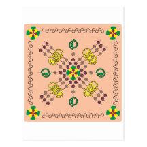 Diseño 6.ai del remiendo tarjetas postales