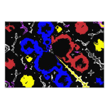 Diseño abstracto colorido arte fotografico
