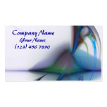 Diseño abstracto tarjeta personal