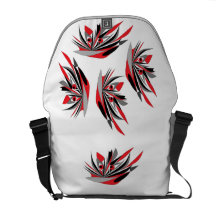 Diseño abstracto 'Thing Bolsa Messenger