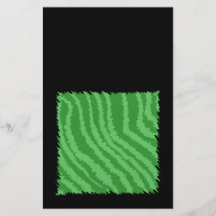 Diseño abstracto verde tarjeta publicitaria