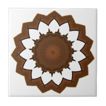 Diseño al sudoeste de Brown Azulejo Ceramica