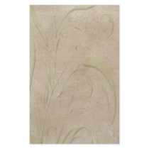 Diseño antiguo grabado en relieve de la hoja papeleria