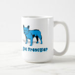 Diseño artístico de la raza del perro del dogo fra tazas de café