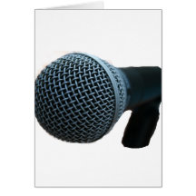 Diseño ascendente cercano del recorte del mic del  tarjeton