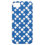 Diseño azul @ Emporio Moffa de la bola de la MOD d iPhone 5 Cobertura