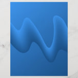 Diseño azul moderno del extracto de la onda tarjetas informativas