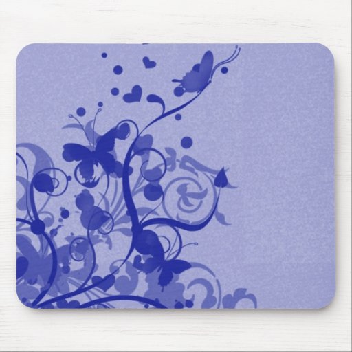 Diseño bonito Mousepad de la mariposa
