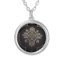 Diseño bordado del renacimiento pendiente personalizado