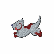 Diseño bordado perro