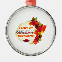 Diseño chileno del novio adornos