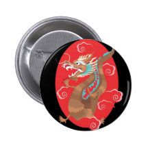 Diseño chino del dragón pins