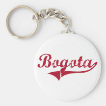 Diseño clásico de Bogotá New Jersey Llavero