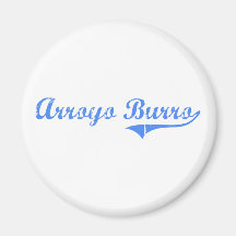 Diseño clásico de California del Burro del Arroyo Imanes De Nevera