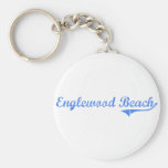 Diseño clásico de la Florida de la playa de Englew Llaveros