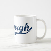 Diseño clásico de Pittsburgh Pennsylvania Tazas