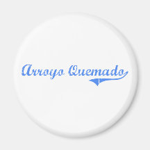 Diseño clásico de Quemado California del Arroyo Imanes Para Frigoríficos