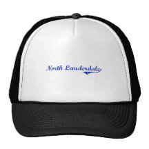 Diseño clásico del norte de Lauderdale la Florida Gorra