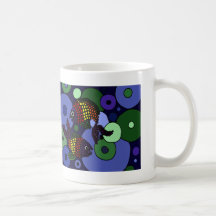 Diseño colorido del arte de los pescados de la bur taza