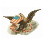 Diseño de Eagle del Día de la Independencia del vi Tarjeta Postal