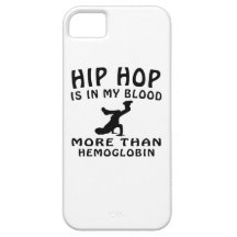 Diseño de Hip Hop iPhone 5 Case-Mate Carcasa