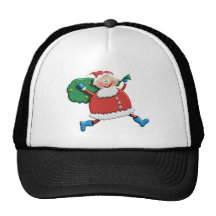 Diseño de la alegría de Santa Gorra