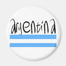 ¡Diseño de la Argentina! Imanes Para Frigoríficos