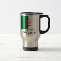 Diseño de la bandera de Argelia Taza De Café