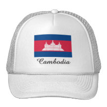 Diseño de la bandera de Camboya Gorra