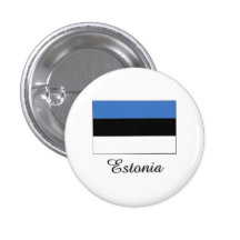 Diseño de la bandera de Estonia Pin