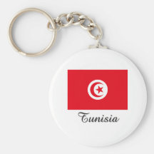 Diseño de la bandera de Túnez Llaveros