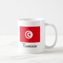 Diseño de la bandera de Túnez Taza