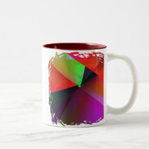 Diseño de la frontera de la franja de la pendiente tazas de café