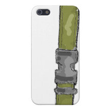 Diseño de la hebilla - aceituna iPhone 5 fundas