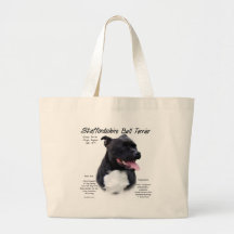Diseño de la historia de Staffordshire bull terrie Bolsas