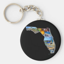DISEÑO DE LA IMAGEN DE LA FLORIDA LLAVERO