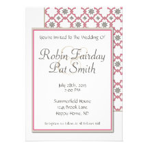 Diseño de la invitación del boda del Moorish - gri