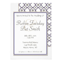 Diseño de la invitación del boda del Moorish - gri