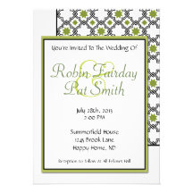 Diseño de la invitación del boda del Moorish - neg