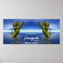 Diseño de la lona de Lionsgate Framable Poster