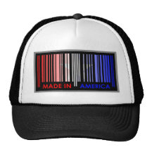 Diseño de la luz de AMÉRICA de los colores de la b Gorras