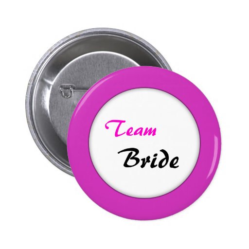 Diseño de la novia del equipo pins