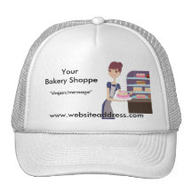 Diseño de la panadería/de la tienda de pasteles 4 gorro
