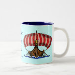 Diseño de la taza de la nave de Viking