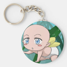 Diseño de las hadas de Manga por Nekoni Llaveros Personalizados