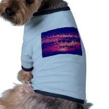 Diseño de las llamas del fuego ropa macota