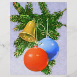 Diseño de los ornamentos del árbol de navidad tarjetas informativas