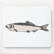 diseño de los pescados tapetes de raton