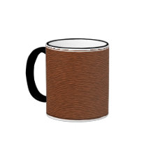 Diseño de madera taza de café