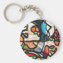 ¡Diseño de "mi manera"! ¡Donde sucede todo! Llavero Personalizado